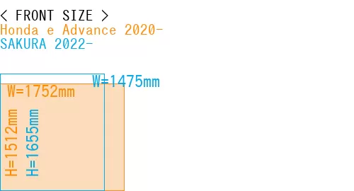 #Honda e Advance 2020- + SAKURA 2022-